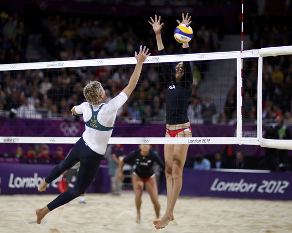 Women's beach volleyball preliminary matches