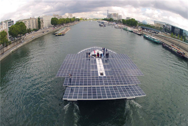 World's largest solar-powered boat