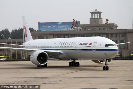 Air China receives its first Boeing 777-300ER