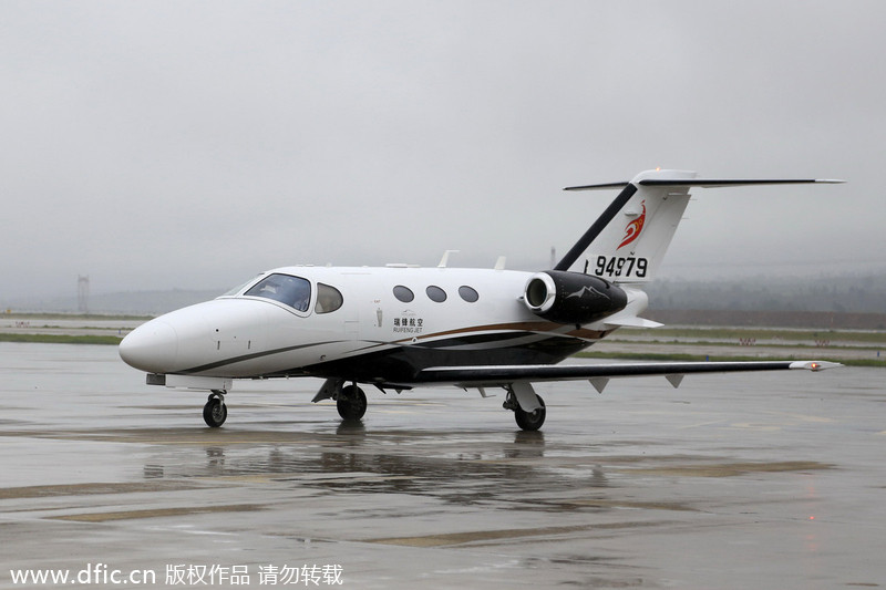 China's first air taxi brings sky-high fares