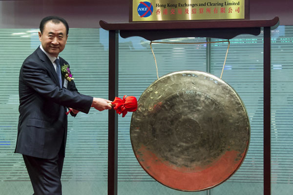 Dalian Wanda goes public in Hong Kong