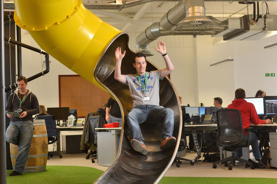 A look inside tech companies' offices