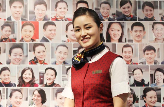 Chinese airlines seek int'l cabin crew