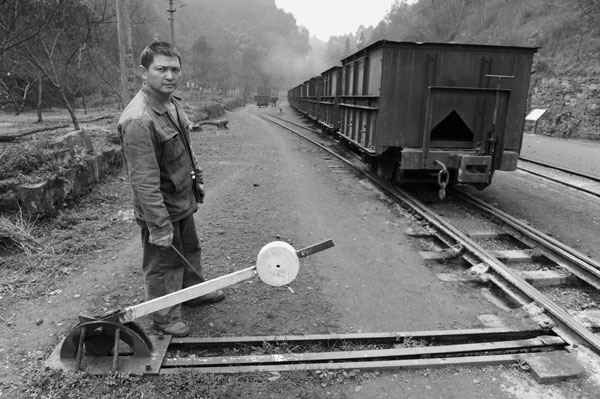 China's only existing steam train