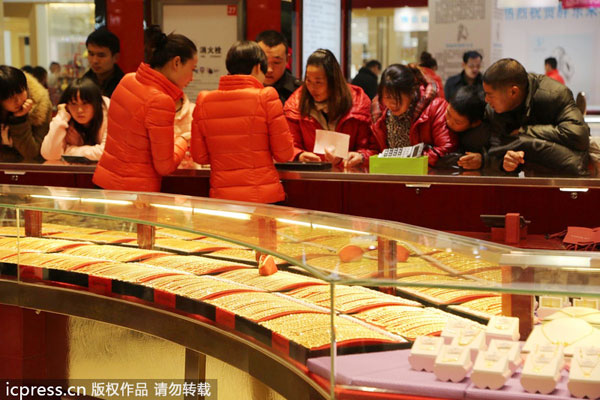 Did Chinese dama lose big on gold?