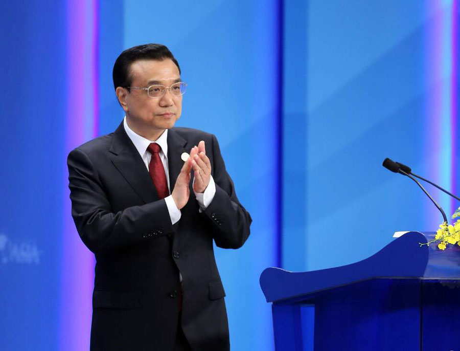 Li attends opening ceremony of Boao Forum