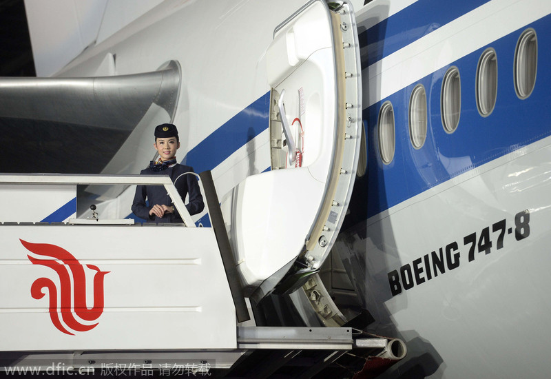 Air China's first Boeing 747-8 set to take off