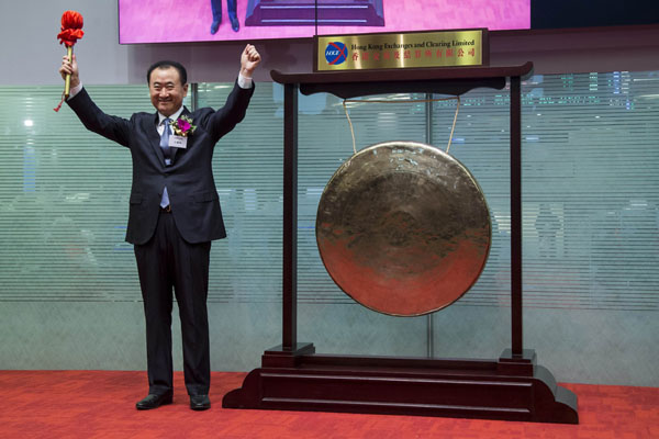 Dalian Wanda goes public in Hong Kong