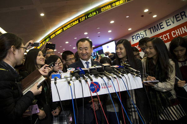 Dalian Wanda goes public in Hong Kong