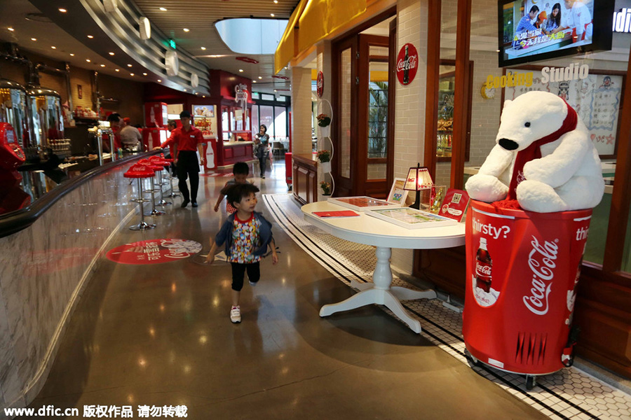 Coca-Cola restaurant opens in Shanghai