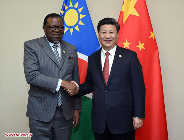 China to deepen infrastructure cooperation with Namibia