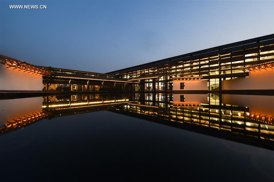 Wuzhen Internet Intl Conference and Exhibition Center under preparation for 3rd WIC