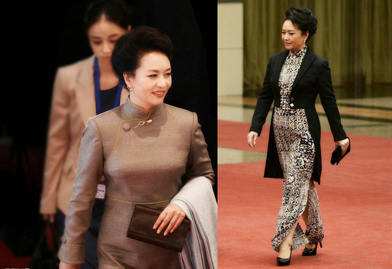 The first ladies of China in Qipao