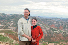 An American volunteer in China