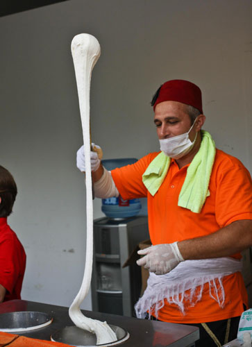 Trick or treat? Turkish ice cream