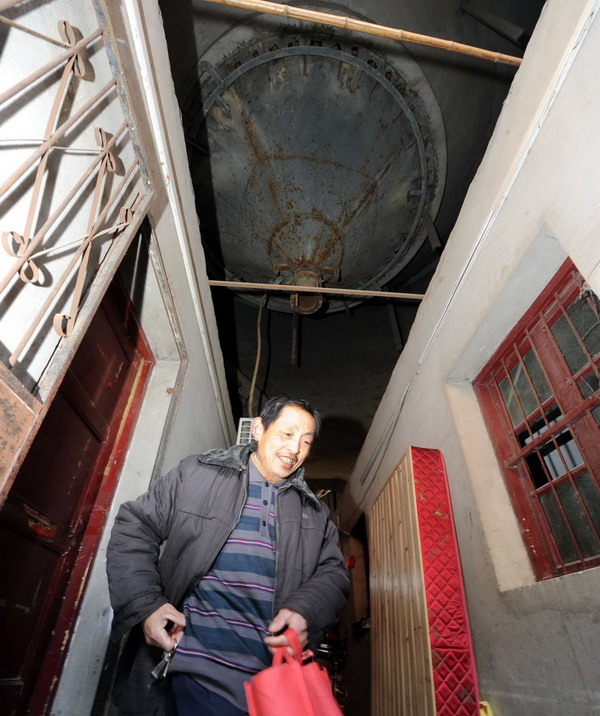 Cement tower home to 50 families