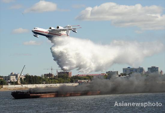 First Sino-Russia drill held in Heilongang