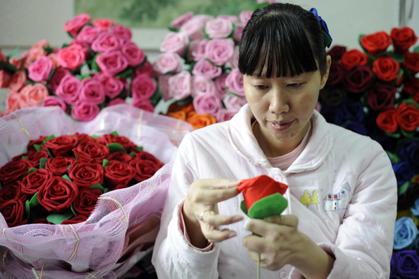 Coming up roses for Valentine's Day