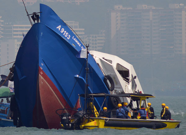 Flags to fly at half-mast in HK to mourn victims of ferry crash