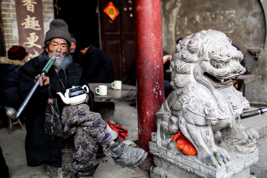 Time stands still in old tea house