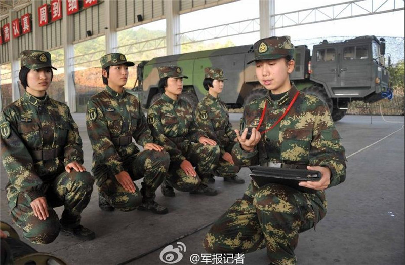 Women's missile unit joins China's army