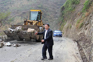 Workers to negotiate treacherous terrain