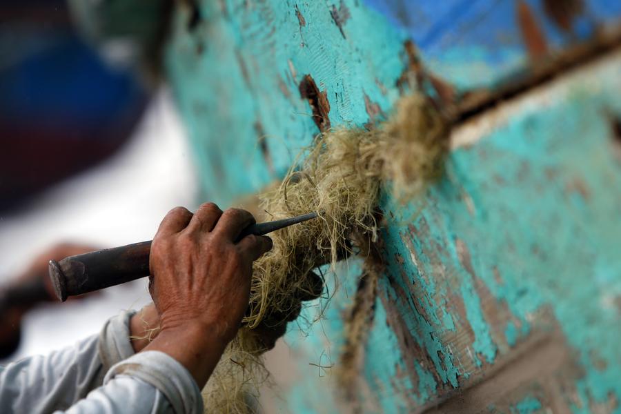 Traditional techniques preserved at centuries-old shipyard