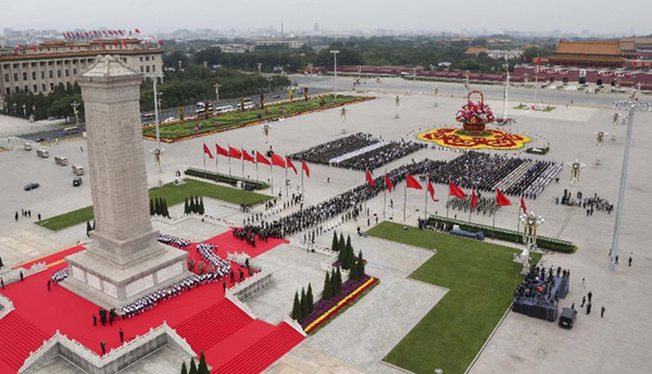 China marks first Martyrs' Day