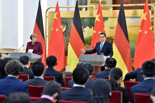 China, Germany agree deeper cooperation