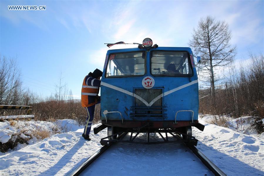 Railway workers on duty to ensure safety during festival rush