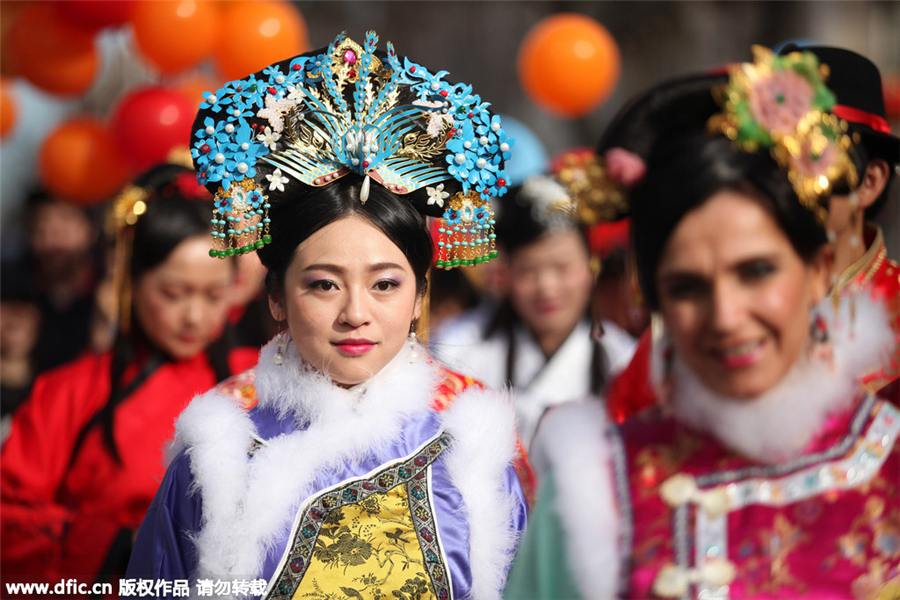 Global celebrations mark Chinese New Year