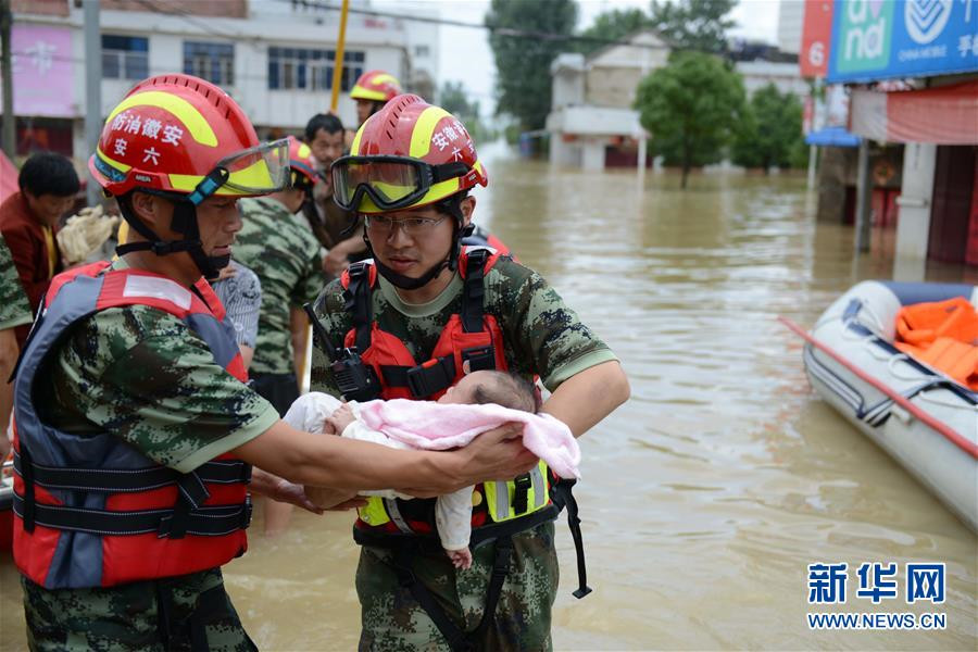 Remember emerging heroes in China's floods