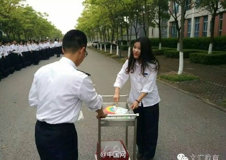 280 male students celebrate birthday of only female in department