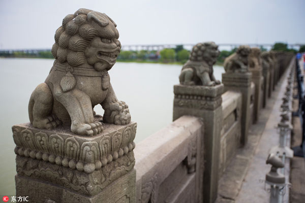 Famous ancient bridges in China