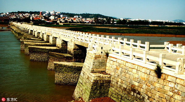 Famous ancient bridges in China