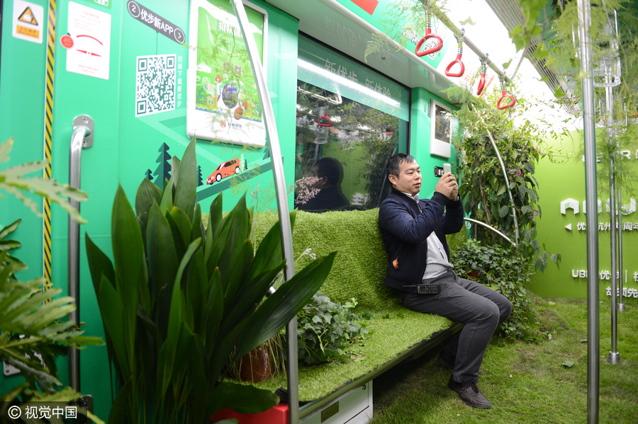 'Forest subway' in Hangzhou