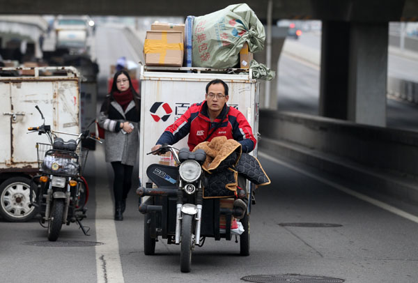 Couriers being driven to despair