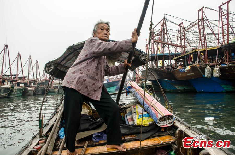 80-year-old woman stays active rowing boat for 30 years