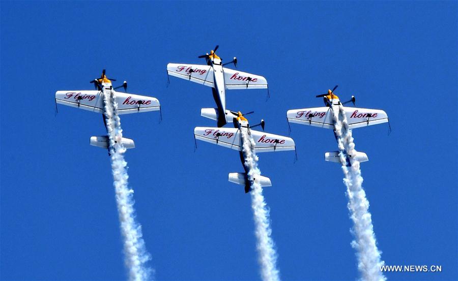 Five-day air show kicks off in Central China's Henan