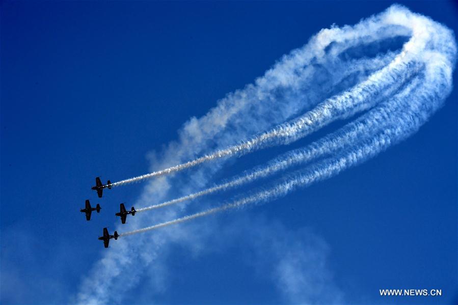 Five-day air show kicks off in Central China's Henan