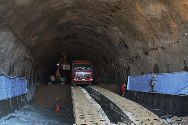 China is building deepest high-speed railway station under Great Wall