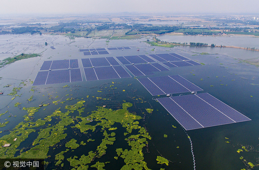 World's largest floating solar farm starts operating