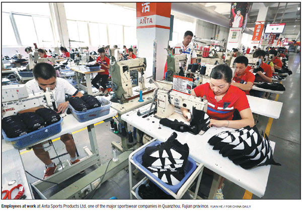 Sportswear companies look to lead the field