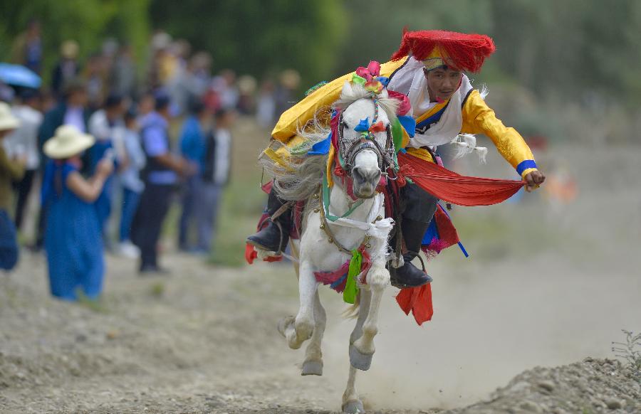 Ongor Festival celebrated in Lhoka, Tibet