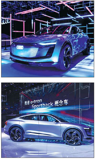 New Audi e-tron Sportback concept debuts in Shanghai