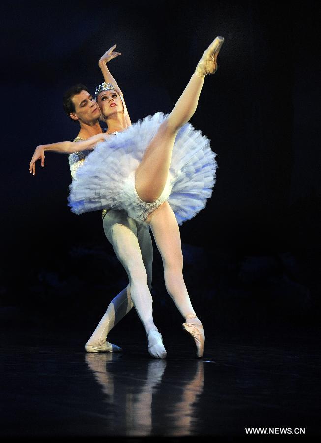 Ballet Swan Lake rehearsed in Taipei