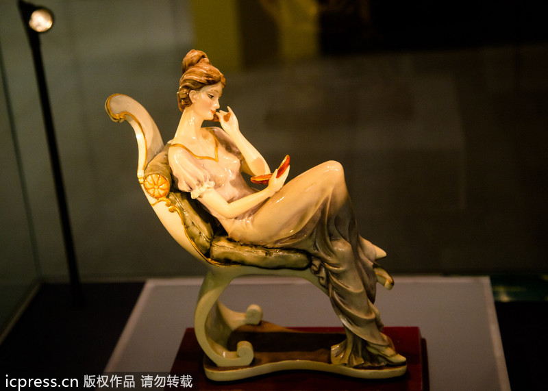 Nanjing hosts European porcelain exhibit