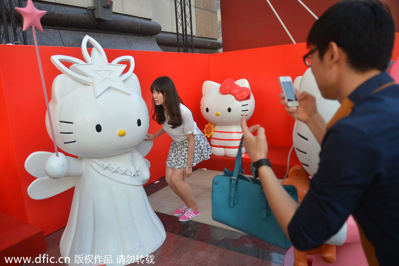 Hello Kitty celebrates 40th anniversary in Shanghai