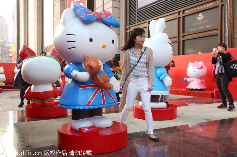 Hello Kitty celebrates 40th anniversary in Shanghai