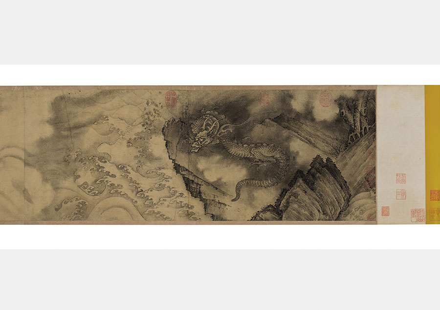 Chinese painting 'Six Dragons' fetches high price at New York auction